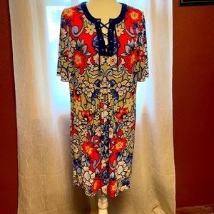 Liz Claiborne floral dress size large
